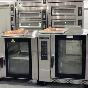 Horno de Convección Eléctrico, Horno de Panadería Comercial con Función de <span class=keywords><strong>Vapor</strong></span> para una Cocción Perfecta de Pasteles, Galletas y Bases de Pizza - Product Image 5