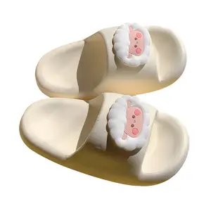 XIXIXITIAO Sandales d'intérieur pour femmes <span class=keywords><strong>Mouton</strong></span> pour pantoufles à la mode Animal mignon Eva Sandales de plage Style fourrure douce Vente en gros pour les filles - Product Image 6