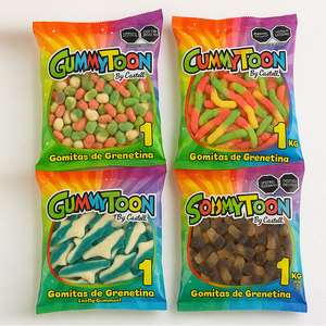 Kỳ Lạ chua Gummy kẹo số lượng lớn gói tangy Chewy Jelly kẹo với Halal HACCP chứng nhận sản xuất - Product Image 5