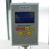 Biobase Low Cost High Quality Digital Viscometer Handheld Lab Measuring Digital Viscometer for Lab