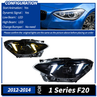 Adapté aux modèles BMW Série 1 F20 de 2012 à 2014, phare pour les feux de jour LED de style « dents » et modification des clignotants