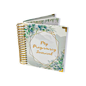 2025 заказной журнал роскошный спиральный блокнот с металлическими защитными крышками для книг A4 A5 еженедельная печать - Product Image 6