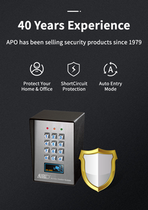 DK-2882A (P2) Clavier WiFi Tri-Tech Wiegand à trois sorties résistant au vandalisme avec lecteur de carte - Product Image 4