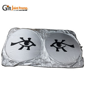 Güneşlik baskı ile araba için özelleştirilmiş araba gümüş şemsiyeleri baskı UV koruma güneş gölge araba için - Product Image 3