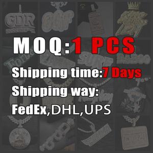 Collana ghiacciata con ciondolo in stile <span class=keywords><strong>asso</strong></span> di cuori in Moissanite colore VVS argento Sterling 925 personalizzato con ciondolo collana con ciondolo Rapper Hip Hop - Product Image 6