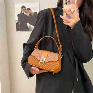 Bolso de fabricación femenino nuevo estilo Retro moda cubo bolso nicho diseño Simple ocio lujo hombro bandolera para mujer - Product Image 4