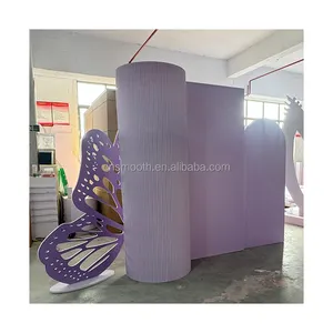Party Supplies Event Baby Shower PVC Butterfly Backdrop Acrylic Display Event Stand Panel for Wedding Decorative Backdrop