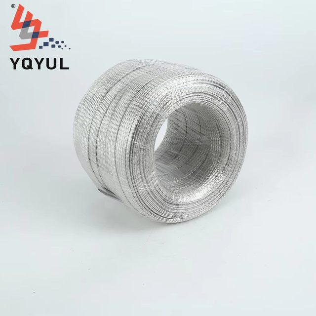 YQYUL Factory-Supplied Tinned Flexible Copper Braided Flat Wire: High-Conductivity for Electrical Setups
