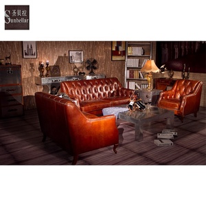 Vintage de cuero sofá chesterfield jefe <span class=keywords><strong>chaise</strong></span> <span class=keywords><strong>longue</strong></span> salón muebles <span class=keywords><strong>baratos</strong></span> sillas transversal - Product Image 6