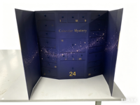Calendrier de l'Avent de Luxe Certifié FSC - Coffret Cadeau en Carton Écologique et Durable - Boîte Rigide Magnétique Premium