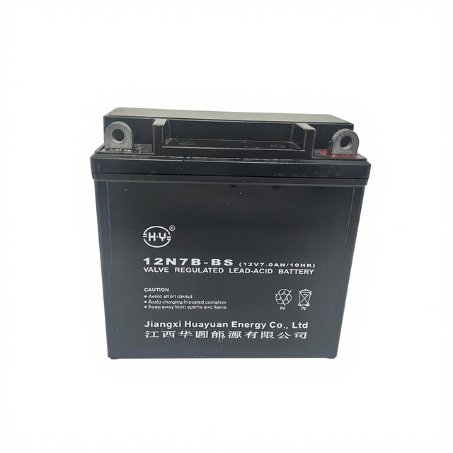 Motorcycle Spare Parts Battery 12v7.0ah Factory Supply Kazuki 12N7B-BS Lead Acid Motorbike Battery
