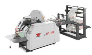 Máquina para Hacer Bolsas de Papel Kraft para Compras, Modelo JYS-400, con Fondo Plano en Forma de V, para Hacer Bolsas de Papel en Casa - Product Image 3