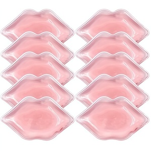 Compresa Fría/Caliente Reutilizable con Forma <span class=keywords><strong>de</strong></span> Labios Personalizada, Almohadilla <span class=keywords><strong>de</strong></span> Gel Frío para Labios, Compresa Fría para <span class=keywords><strong>Spa</strong></span> - Product Image 4