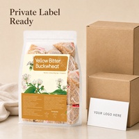 Thé au sarrasin amer jaune 150g (5g x 30 sachets pyramidaux) – Thé aux herbes et céréales entières – Vente en gros, Fournisseur OEM/ODM, Marque privée