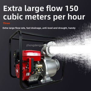 Hand-Held Multi-Purpose Water Pump for <b>Irrigation</b> System Durable Metal Construction - Product Image 2