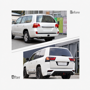 ชุดแต่ง Land Cruiser LC200 <span class=keywords><strong>ราคา</strong></span>โรงงาน สำหรับ <span class=keywords><strong>Toyota</strong></span> Land Cruiser LC200 อัพเกรดเป็นสไตล์ LC300 ชุดแต่งกันชนหน้าและกระจังหน้า - Product Image 6