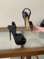 Chaussures à talons hauts de 16 cm/6,5 pouces avec lacets, plateforme et bride cheville, pour la danse sur barre, talons fins, sandales à talons pour femmes, tailles 35-42