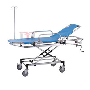 Camilla de ambulancia de servicio pesado portátil manual de precio barato Camilla de ambulancia de carga automática - Product Image 4