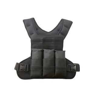 Gilet lesté en PVC pour la remise en forme, avec billes d'acier invisibles, en tissu de plongée, pour la course à pied, excellent confort - Product Image 1