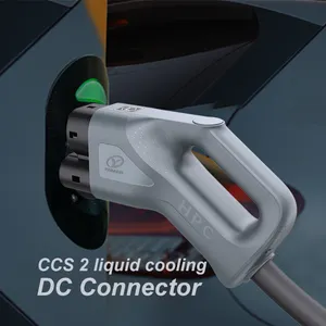 CCS2 EV Charging Male Gun 600A 500A 1000V Ev Connector DC EV Charging Plug Car Charger Connector