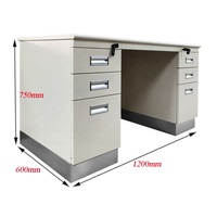 Bureau en aluminium avec 6 tiroirs et serrure pour bateau de croisière ou bateau