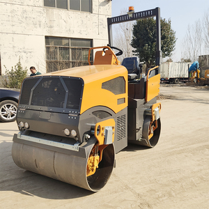 Mini-compacteur routier diesel de 1,5 tonne pour le compactage des allées et des sentiers cyclables - Product Image 5