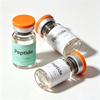 Autocollants pour flacons de peptides de qualité laboratoire, imperméables, personnalisés pour les poudres de peptides scientifiques, flacons de 2 ml, 10 ml, 15 ml