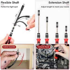 Offre Spéciale – Kit de Tournevis Multifonctionnel 98 Pièces avec Manche en Acier Finition Chromée OEM – Outils de Réparation Manuels avec Garantie 1 An - Product Image 6
