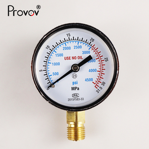 <span class=keywords><strong>Manomètre</strong></span> de haute précision pour la mesure de la pression des gaz <span class=keywords><strong>et</strong></span> de l'air (MPa 0-15, 40, 0-100, 300, 3000, 3500, 4000 psi) - Product Image 6