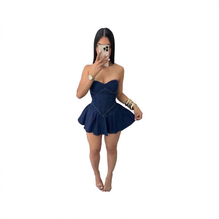 slim fit dress slacks Off-Shoulder Short Fit-and-Flare Hoco Dress 3394 Lilac / XSmall