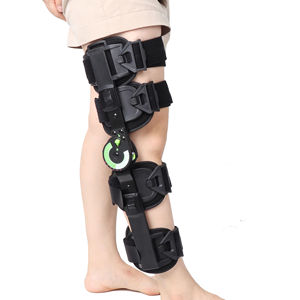 Uso médico al aire libre Rehabilitación Asistencia para caminar Soporte de ligamento de pierna ajustable Rodilla Articulación Brace y almohadillas Protector - Product Image 1