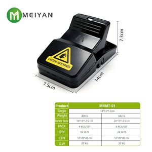 Trampa <span class=keywords><strong>para</strong></span> <span class=keywords><strong>Ratas</strong></span> de Plástico Sólido Reutilizable, Impermeable y Ecológica, Control de Plagas Profesional Portátil <span class=keywords><strong>para</strong></span> <span class=keywords><strong>Ratas</strong></span> - Product Image 2