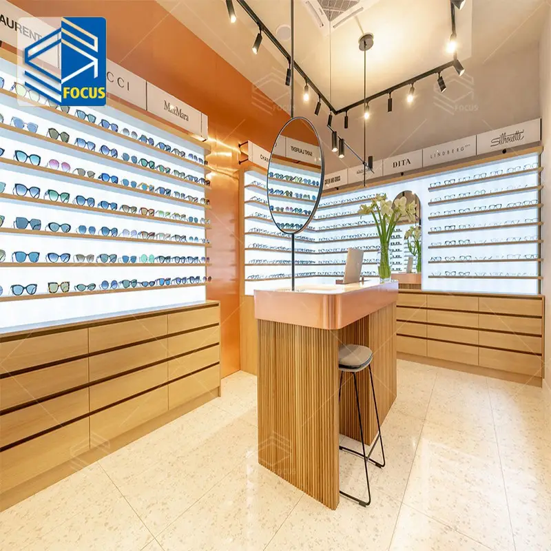 Eyeglasses Store Furniture Display Sunglasses Showroom Optical Shop Furniture Store Interior Design