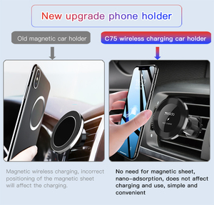 10W Wireless Charging Cell <strong>Phone</strong> Mount Air Vent Clip <strong>Phone</strong> <strong>Holder</strong> <strong>Car</strong> Wireless <strong>Charger</strong> - Product Image 4