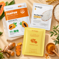 Masque facial hydratant BIOAOUA aux extraits de plantes : Aloès, Rose, Lavande, Kiwi, Fraise