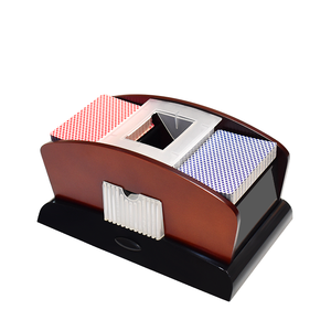 YH 8 Mazzi Professionale Casino Playing Card Shuffler di Legno <span class=keywords><strong>Shuffle</strong></span> Macchina - Product Image 4
