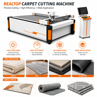 Machine de découpe automatique CNC PLC à couteau oscillant pour tapis, moquette, tapis de sol de voiture, tapis en mousse PVC, textile non tissé, table de découpe