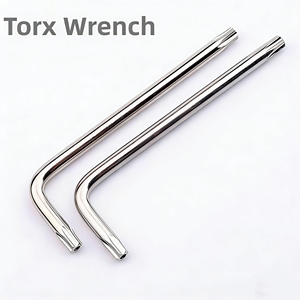 Kunci Allen Heksagonal Tipe <span class=keywords><strong>L</strong></span> Kustom dari Baja Paduan T10 T15 T20 T25 T27 T30 T40 T45 T50 Kunci Bintang Heksagonal/Allen Torx dengan Lubang OEM - Product Image 1