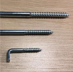 Оцинкованный винт <span class=keywords><strong>L</strong></span>-образной формы, винт с деревянной резьбой - Product Image 6