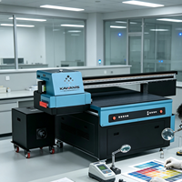 Equipamento Digital de Impressão UV Ricoh G5i para Amostras de Embalagem Multicoloridas