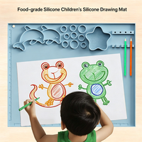 Tablette de dessin magique pour enfants de haute qualité et longue durée de vie, tapis de dessin en silicone, jouets de dessin pour étudiants en ingénierie