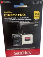 Carte mémoire SanDisk ExtremePro d'origine, carte haute vitesse pour téléphones mobiles, drones, caméras d'action GoPro, caméras embarquées