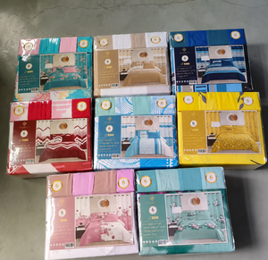 Conjunto de Lençóis Estampados com Elástico Profundo para Cama <span class=keywords><strong>Queen</strong></span> e King <span class=keywords><strong>Size</strong></span>, 6 Peças, Atacado, para Sala de Estar - Product Image 3