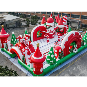 Parque de Juegos Inflable para Niños, Toboganes, Casa de Juegos, Brincolín Inflable, Funcity, Pista de Obstáculos Inflable - Product Image 1