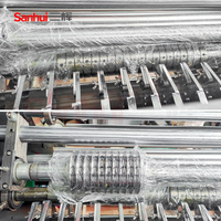 Machine de découpe et de rembobinage automatique contrôlée par PLC pour rouleaux de film plastique, haute précision, avec moteur PLC pour l'emballage