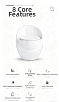 New Style Matt Black White Color Round Toilet Bowl Ceramic Bathroom Commode WC One Piece Toilet