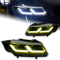 Kit de modernisation de phares LED 12V pour Série 3 E90 2005-2012, feux de jour, clignotants