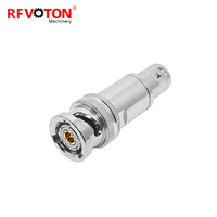 Adaptateurs RF série TRL d'usine, adaptateur principal triaxial 1553B, connecteur BNC mâle vers connecteur BNC femelle coaxial