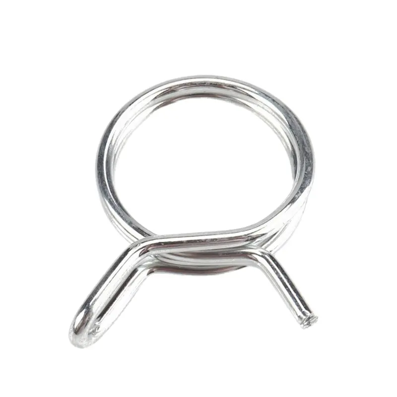 Squeeze single wire automotive torsion spring hose clamp for car