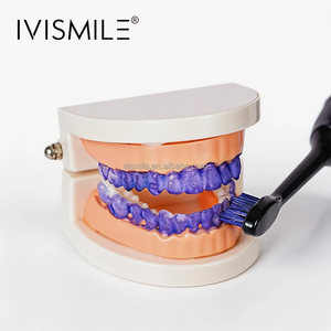 Polvo <span class=keywords><strong>Dental</strong></span> V34 Morado con Sabor a Menta Fresca de 12g, Compacto y Conveniente para Viajes, para <span class=keywords><strong>Limpieza</strong></span> Diaria - Product Image 5